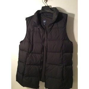 Gap Women's Black Vest Size L